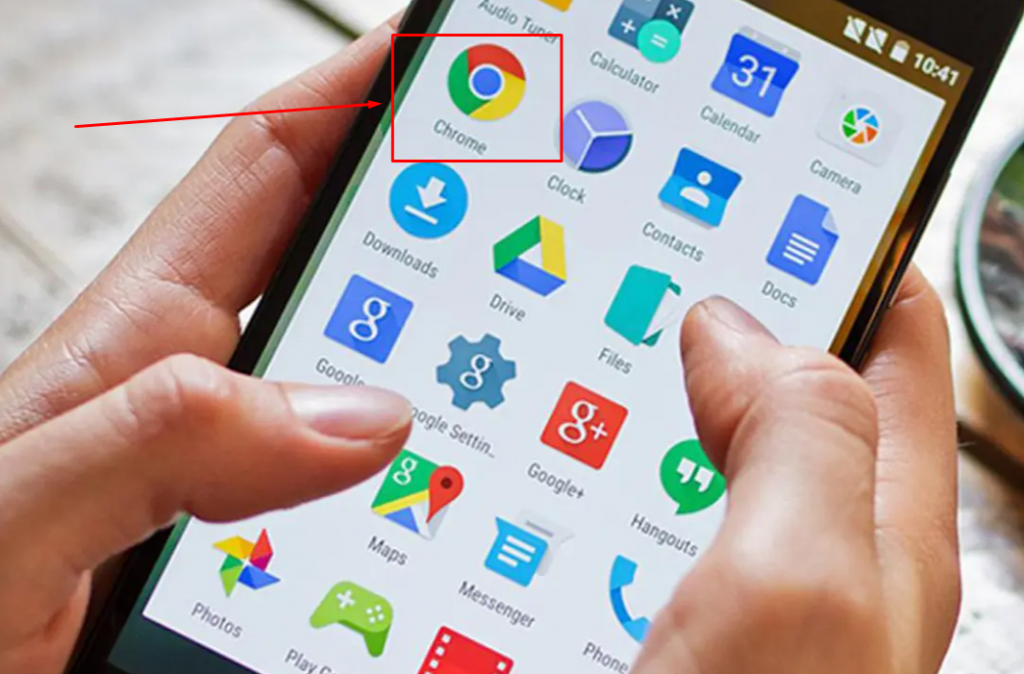 Chrome layar hp Chrome layar hp