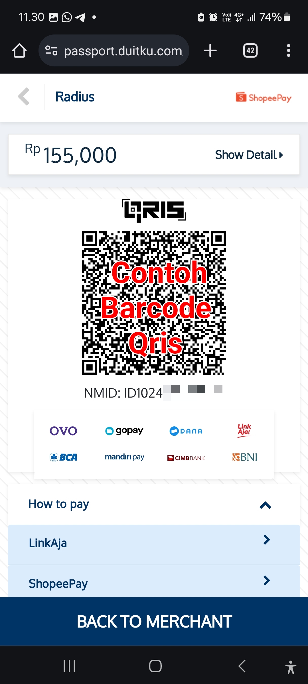 Qris Barcode Qris Barcode